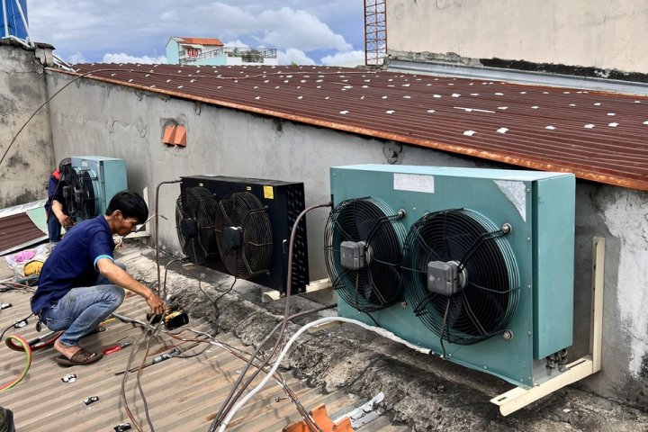 Di dời kho lạnh tại quận 12